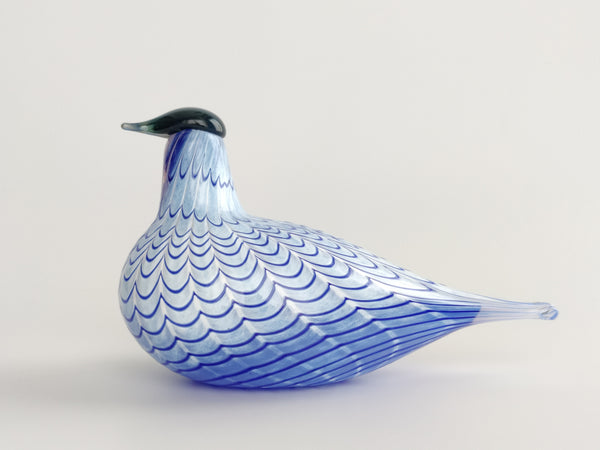 Blue Bird - Oiva Toikka Birds Nuutajärvi Finland