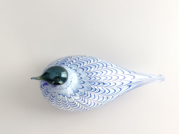 Blue Bird - Oiva Toikka Birds Nuutajärvi Finland