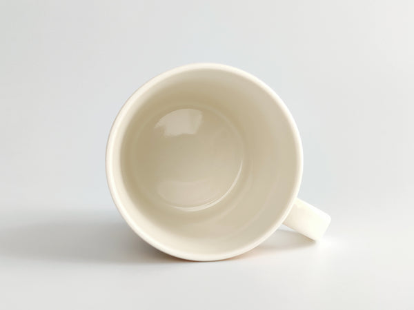 90's Moomin mug 1991-1996 Dark Yellow (Little My),  Arabia