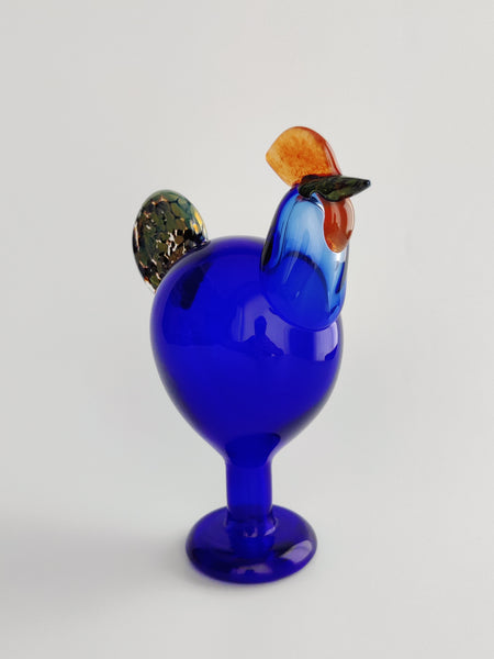 Rooster Blue Birds by Toikka 25 Years Anniversary Bird - Oiva Toikka Nuutajärvi