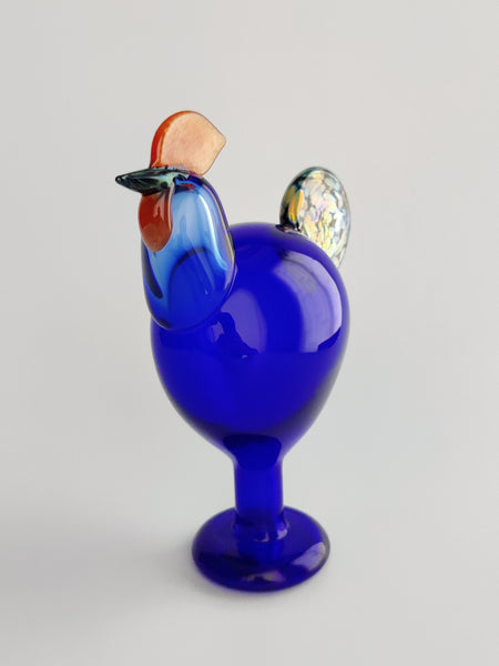 Rooster Blue Birds by Toikka 25 Years Anniversary Bird - Oiva Toikka Nuutajärvi