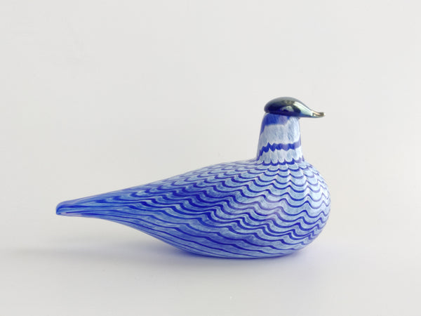 Blue Bird - Oiva Toikka Birds Nuutajärvi Finland