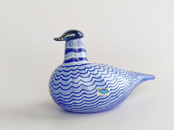 Blue Bird - Oiva Toikka Birds Nuutajärvi Finland