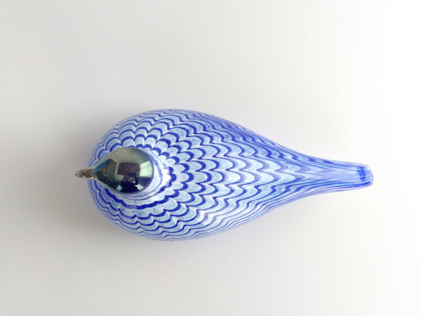 Blue Bird - Oiva Toikka Birds Nuutajärvi Finland