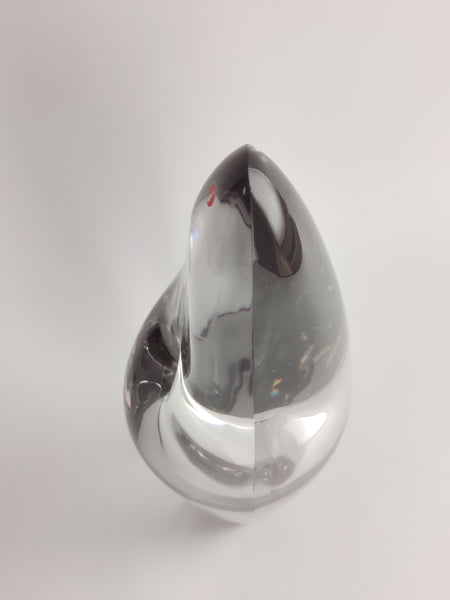 Timo Sarpaneva - Orchid facet polished 33,5cm, Iittala 1950s (RARE)