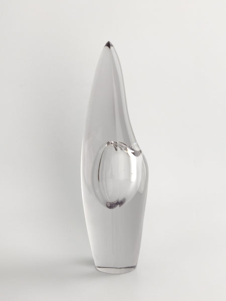 Timo Sarpaneva - Orchid facet polished 33,5cm, Iittala 1950s (RARE)