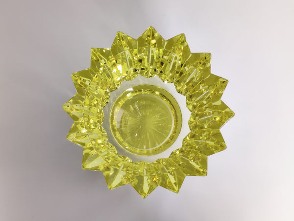 Aimo Okkolin - Kruunu - The Crown - cerium crystal glass sculpture Riihimäen Lasi Finland