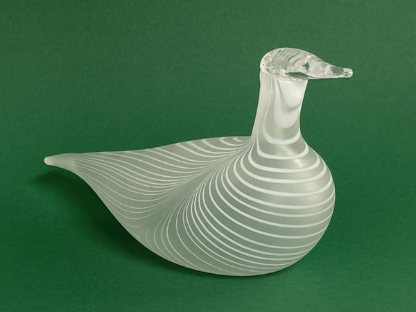 White Sandpiper - Valkoviklo for Nuutajärvi's 200th Anniversary 1993 - Oiva Toikka Birds