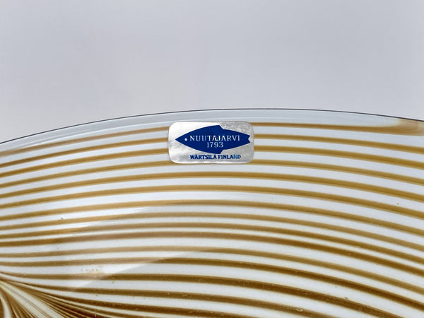 Oiva Toikka - Serving Bowl on foot 19,5cm from Ranta Pro Arte series