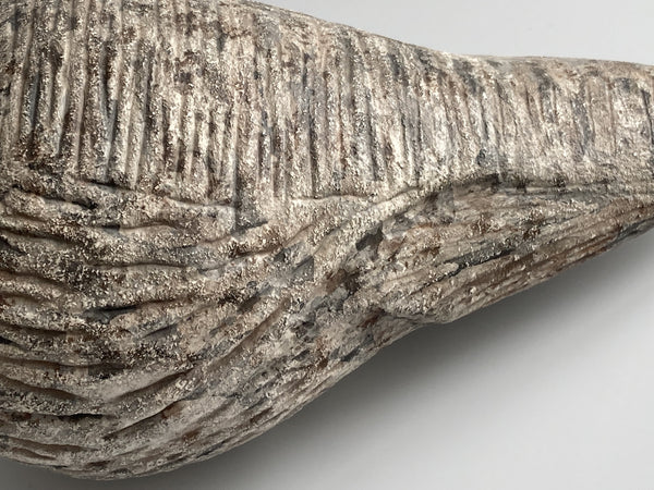 Ceramic figurine Nightjar - Kehrääjä - design by Anja Järvinen, Rauma, Finland