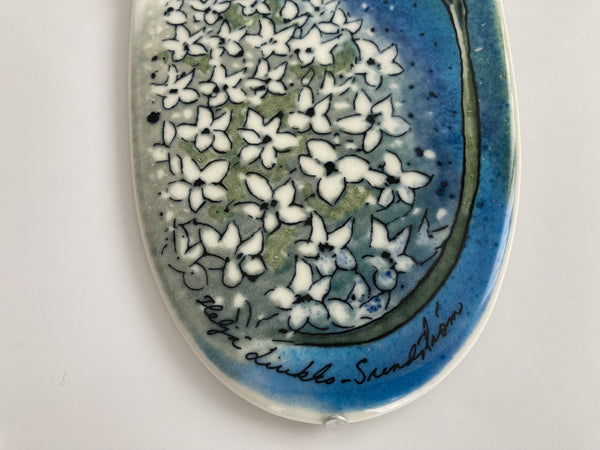 Heljä Liukko-Sundström - Flower Wall Plate 32cm by Arabia