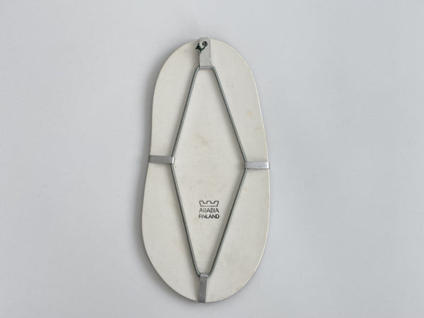 Heljä Liukko-Sundström - Flower Wall Plate 23cm by Arabia 1995