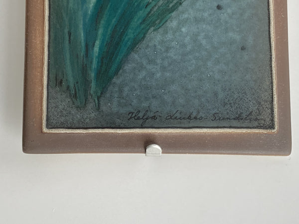 Heljä Liukko-Sundström  Ceramic Art Plate 25,7cm - 'Kesällä kerran' - Arabia 1997
