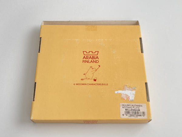 Moomin Wall Plate (large) Millennium LIMITED EDITION in original box