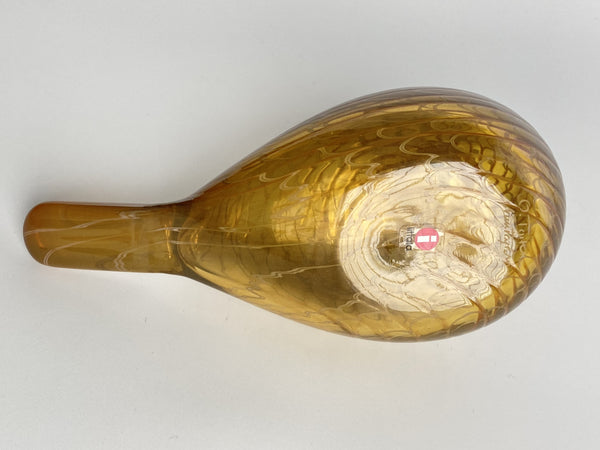 Karelian Golden Cuckoo - Karjalan Kultakäkönen - Oiva Toikka 1997 Nuutajärvi