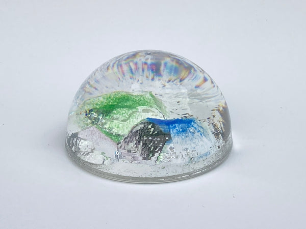 Helena Tynell - Shoreline rocks - Rantakivet - glass sculpture 1970s Riihimäen Lasi