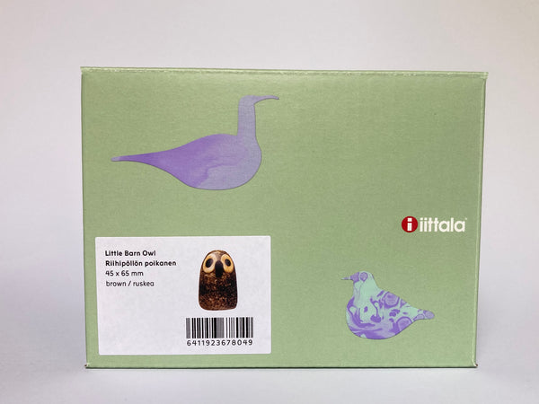 Little Barn Owl brown - Oiva Toikka Birds (NEW)