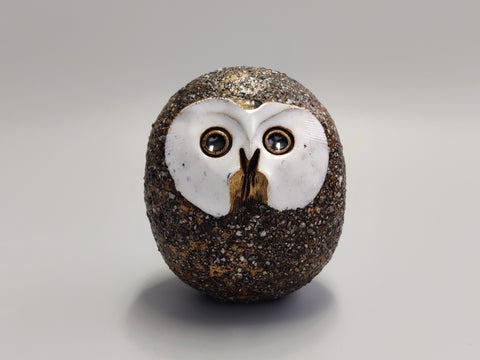 カーリナ・アホ KAARINA AHO【OWL2点】ARABIA Rare Kaarina Aho Owl figurine - Pöllö figuuri - ARABIA MADE IN