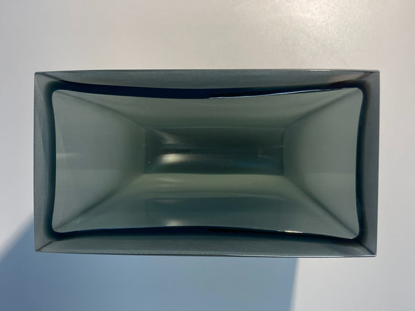 Kaj Franck - KF263 grey acid etched vase Nuutajärvi Notsjö 1960s