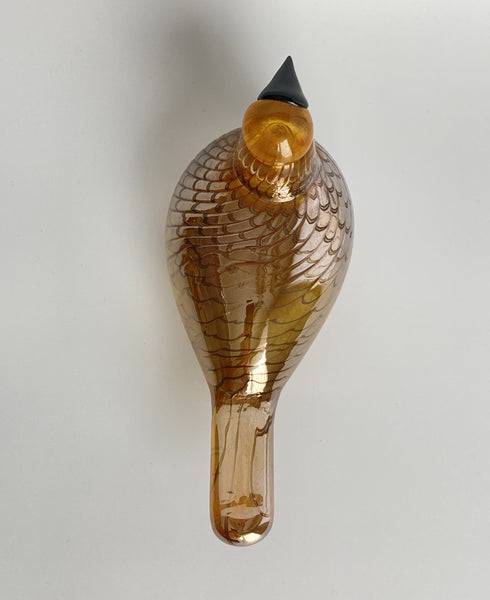 Karelian Golden Cuckoo - Karjalan Kultakäkönen - Oiva Toikka 1997 Nuutajärvi