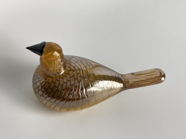 Karelian Golden Cuckoo - Karjalan Kultakäkönen - Oiva Toikka 1997 Nuutajärvi