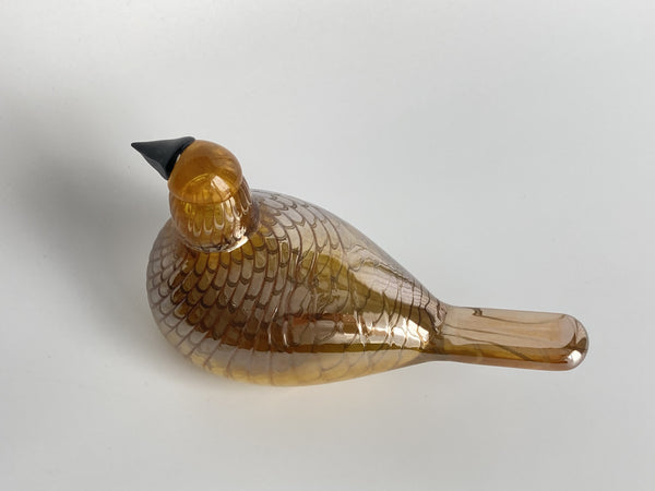 Karelian Golden Cuckoo - Karjalan Kultakäkönen - Oiva Toikka 1997 Nuutajärvi