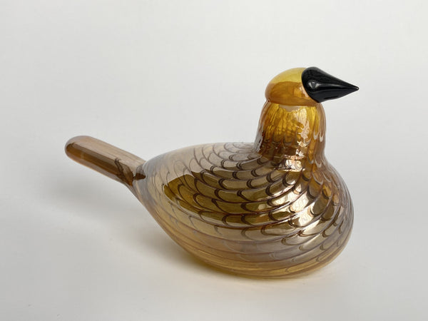 Karelian Golden Cuckoo - Karjalan Kultakäkönen - Oiva Toikka 1997 Nuutajärvi