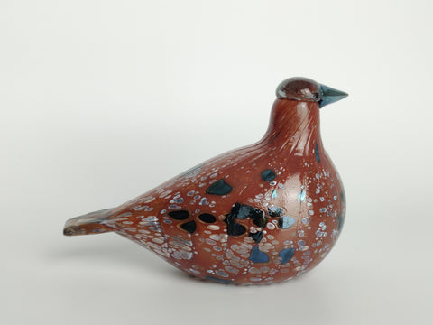Korpikiiruna Oiva Toikka Bird Lintu Kotiliesi 2008 Iittala Finland