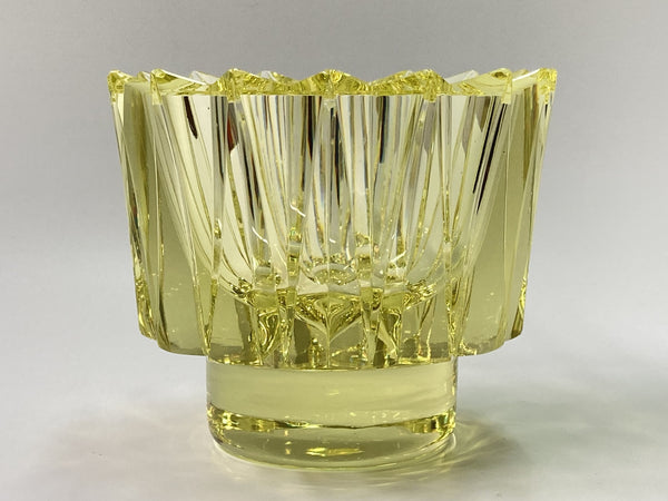 Aimo Okkolin - Kruunu - The Crown - cerium crystal glass sculpture Riihimäen Lasi Finland