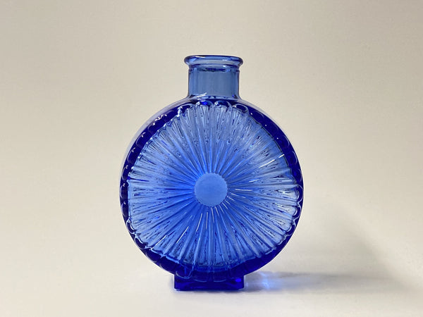 Helena Tynell - Sun Bottle cobalt blue 1/4 Riihimäen Lasi 1964-1974 (1)