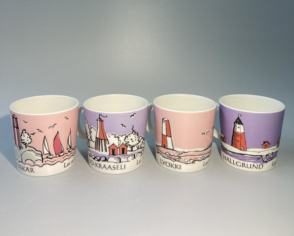 Lighthouse mug - Ledskär - Majakkamuki Anneli Stenros 2015 Arabia