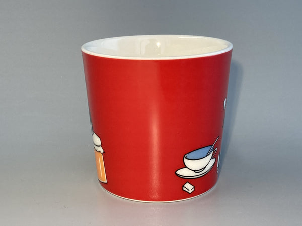 z16 Little My red Moomin mug 2015-2021 (with sticker)