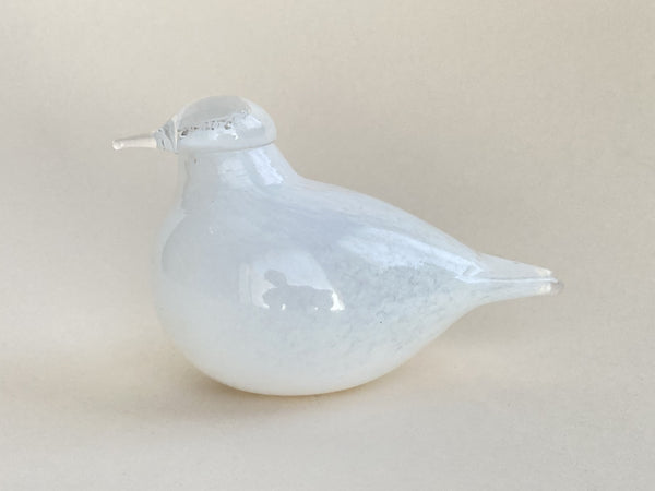 Little Tern white - Tirri - Oiva Toikka Nuutajärvi 1996-2005