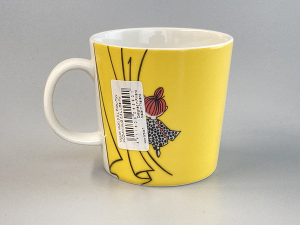 z16 Little My yellow Moomin mug 2008-2014 (with sticker)