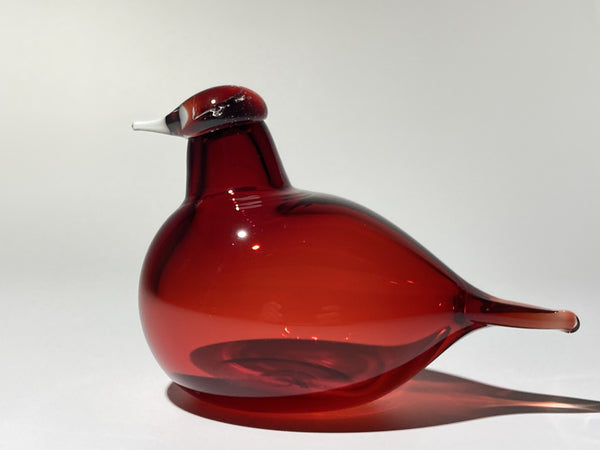 Little Tern Cranberry Red - Tirri  Oiva Toikka Finland (In box)