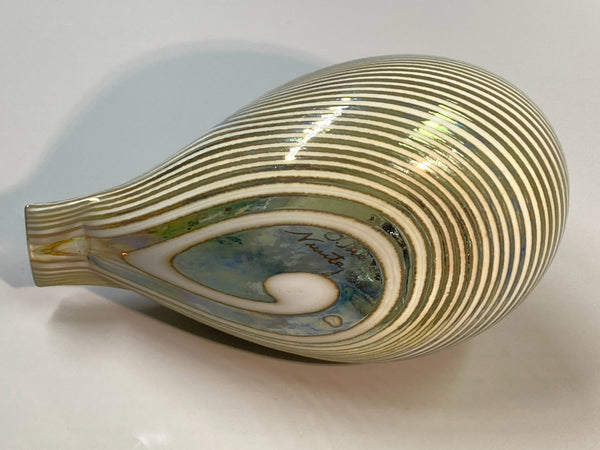 Long-Tailed Duck golden beige - Alli -  Oiva Toikka Birds Nuutajärvi Finland