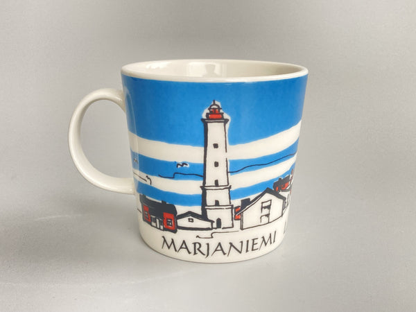 Lighthouse mug - Marjaniemi - Majakkamuki Anneli Stenros 2009 Arabia