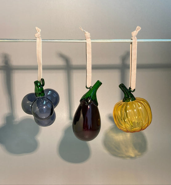 Three Fruit Decorations  - Iittala Collection - inspired by Toikka (NEW)