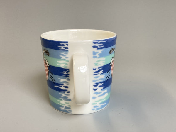 Summer-06, Moomin Mug The Dive 2006 by Arabia, Finland