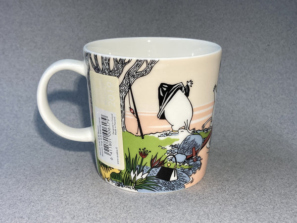 Summer-19, Evening Swim Moomin mug (with sticker)