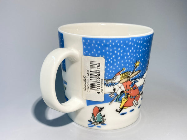 Moomin mug Christmas mug Arabia 2004-2005 Unused with sticker!