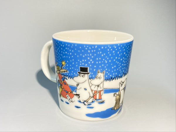Moomin mug Christmas mug Arabia 2004-2005 Unused with sticker!