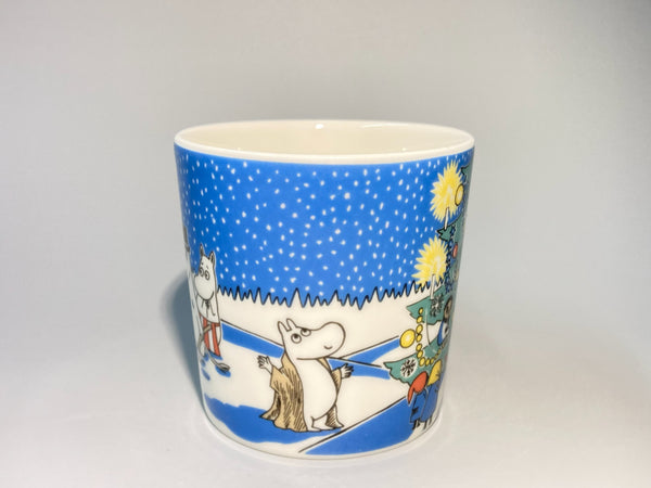 Moomin mug Christmas mug Arabia 2004-2005 Unused with sticker!