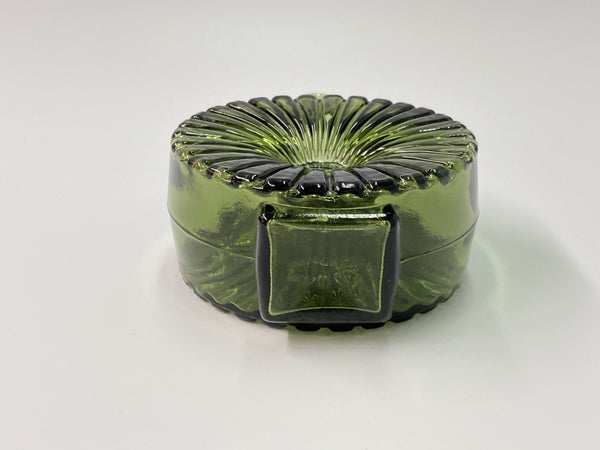 Helena Tynell - Sun Bottle moss green 1/4 Riihimäen Lasi 1964-1974