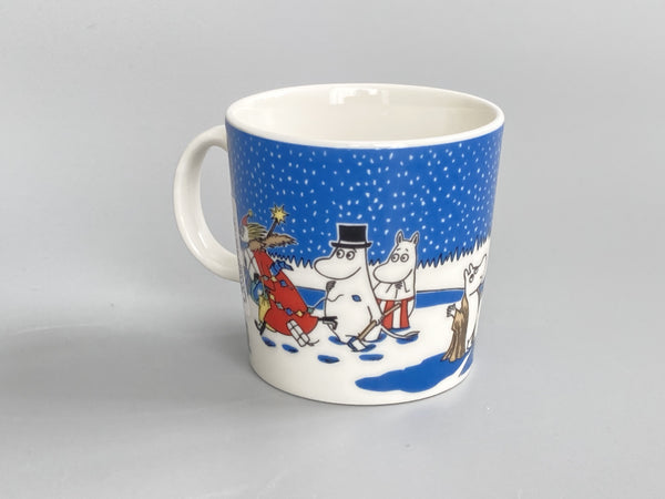 Moomin mug Christmas mug Arabia 2004-2005 Unused with sticker!