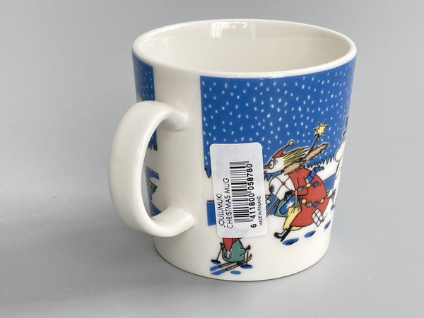 Moomin mug Christmas mug Arabia 2004-2005 Unused with sticker!