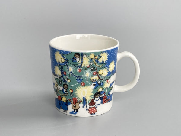 Moomin mug Christmas mug Arabia 2004-2005 Unused with sticker!