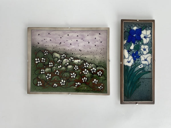 Heljä Liukko-Sundström  Ceramic Art Plate 25,7cm - 'Kesällä kerran' - Arabia 1997