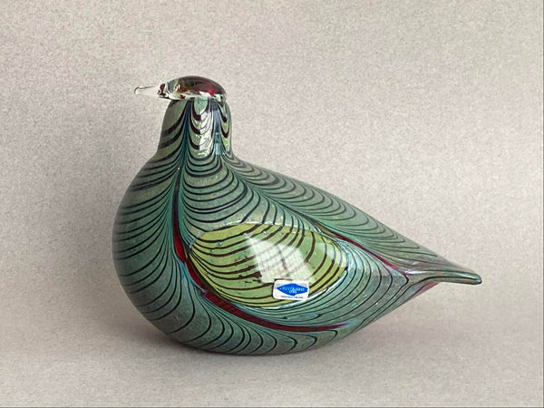 Pheasant - Fasaani - Birds by Oiva Toikka Nuutajärvi 1981-2015