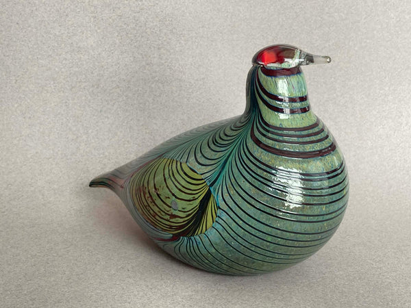 Pheasant - Fasaani - Birds by Oiva Toikka Nuutajärvi 1981-2015